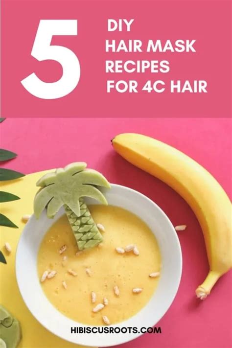 5 DIY Hair Mask Recipes For Extremely Dry Natural Hair Hibiscus Roots