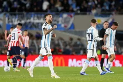 Argentina Vs Paraguay Por Las Eliminatorias Sudamericanas Resultado