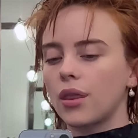 Billie Eilish Went Red For A Week Before Brunette Makeover MyTalk 107 1