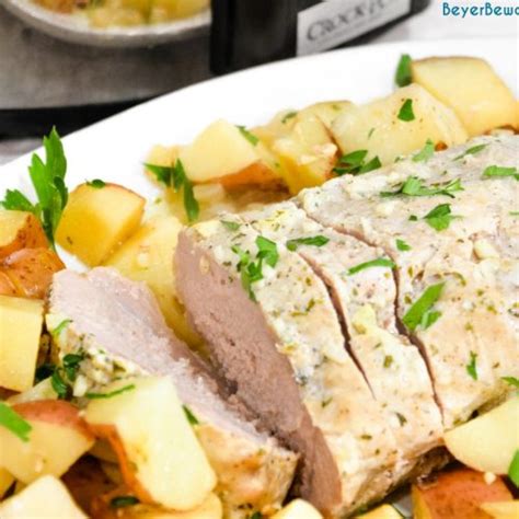 Crock Pot Pork Loin Roast And Potatoes Ranch Pork Loin