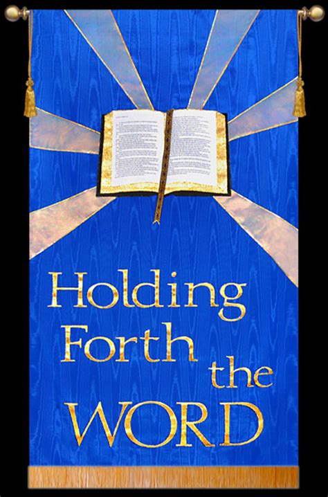 holding   word christian banners  praise  worship