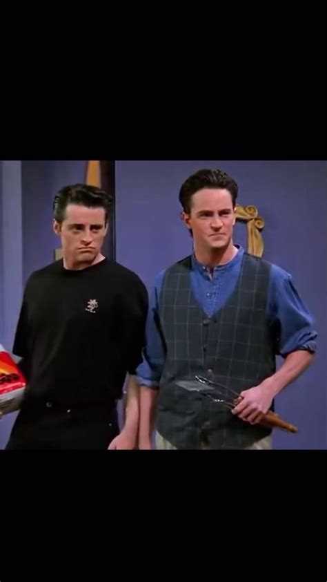 chandler and joey | Joey friends, Friends funny moments, Friends best ...