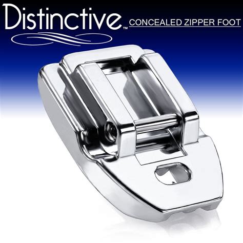 Distinctive Concealed Invisible Zipper Sewing Machine Presser Foot