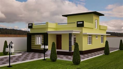 1102 Sq Ft 2bhk Modern Single Floor House And Free Plan Home Pictures