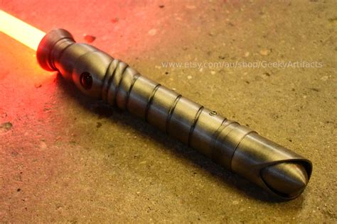 Darth Nihilus Lightsaber Stunt Saber Etsy Uk