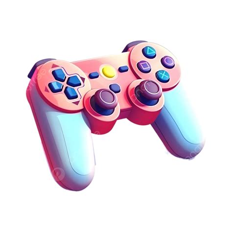 Three Dimensional Illustration Of Gamepad Gamepad Game Game