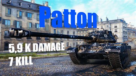 M46 Patton 7 Kills 5 9 K Damage World Of Tanks YouTube