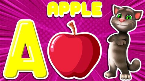 A For Apple Abcd Phonics Songs A For Apple B For Ball C For Cat