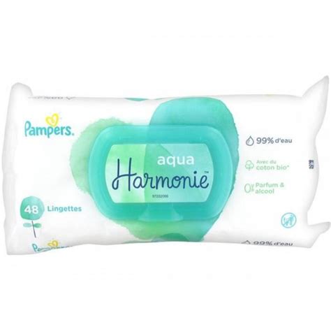 PAMPERS Servetele Umede Cu Capac Aqua Harmonie 48 Buc Casa Luna