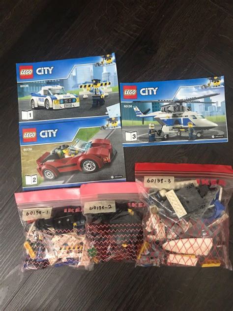 Lego City Police High Speed Chase Hobbies Toys Toys Games