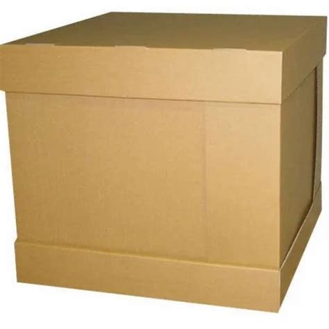 Manual Double Wall 5 Ply Industrial Corrugated Packaging Box Weight