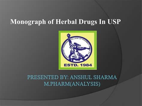 Usp Monograph Ppt