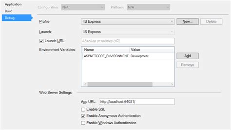 Working With Environments And Launch Settings In ASP NET Core