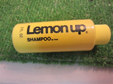 Vintage 1970s Lemon Up Shampoo 2 Fl Oz Gillette Co Sample Size Kitschy 29 Cents Vintage Beauty