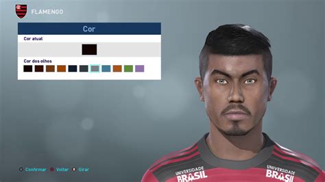 Bruno Henrique Flamengo Pes 2019 Face Edit Youtube