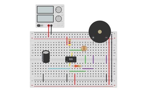 Circuit Design Light Dependent Tone Generator Tinkercad