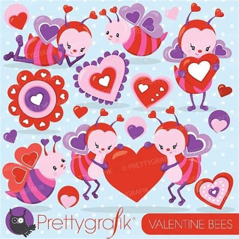 Kit Imprimible San Valentin Corazones Imagenes Clipart Cod13 Cuotas