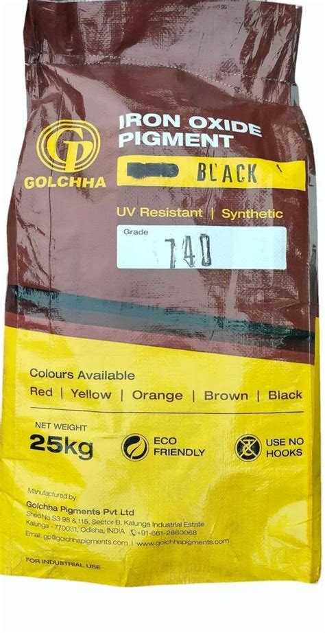 Golchha Synthetic Iron Oxide Pigment Black For Construction Grade