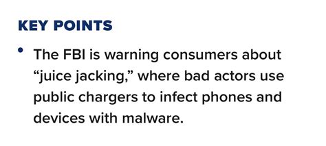 Francis Wolf On Twitter The Fbi Is Warning Consumers About “juice