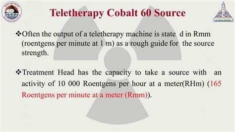 Teletherapy Cobalt Machines Ppt