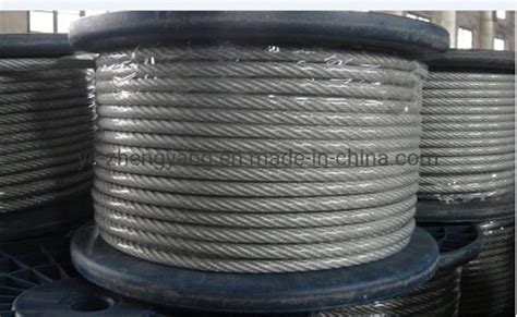 Steel Wire Rope X Fc Coated Good Quality Pvc China Steel Wire Rope