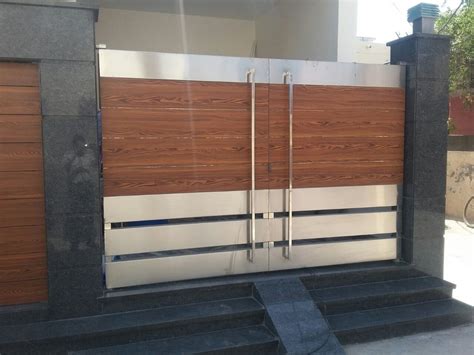 Hinged Modern Feet Stainless Steel Main Gate For Home At Rs Kg