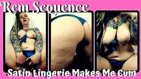 Satin Lingerie Makes Me C WMV Rem Sequence Clips4sale