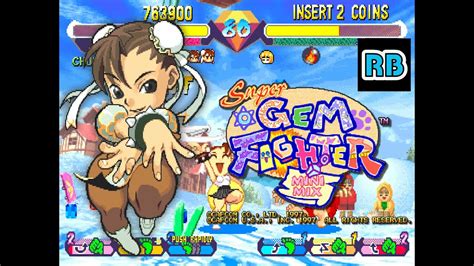 Fps Super Gem Fighter Mini Mix Usa Chun Li Expert All Youtube