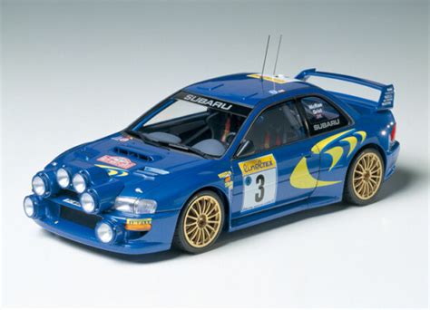 Scale Tamiya Subaru Impreza Wrc Monte Carlo Rally Model Kit