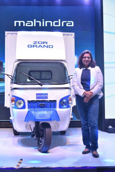 Mahindra Zor Grand Electric Launched To Revolutionise Last Mile Cargo