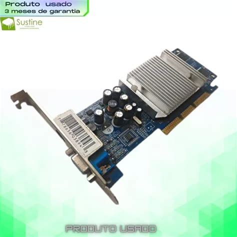 Placa De V Deo Fx Mb Ddr Agp X X Vga S Video Mercadolivre