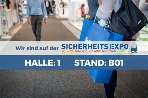 SicherheitsExpo 2023 in München SoftClean GmbH