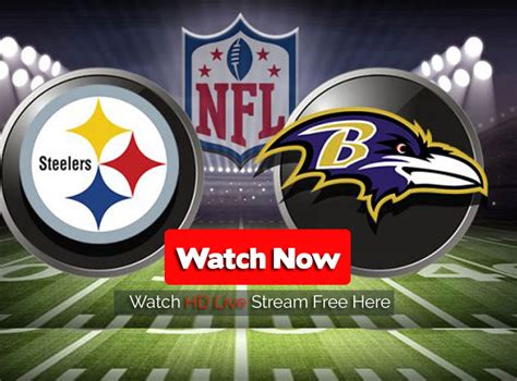 Steelers Vs Ravens Watch Live Sport TV Watch Nfl Online Free Live