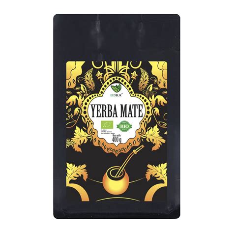 EKO Yerba Mate Ecoblik 400 GBiozdrowy