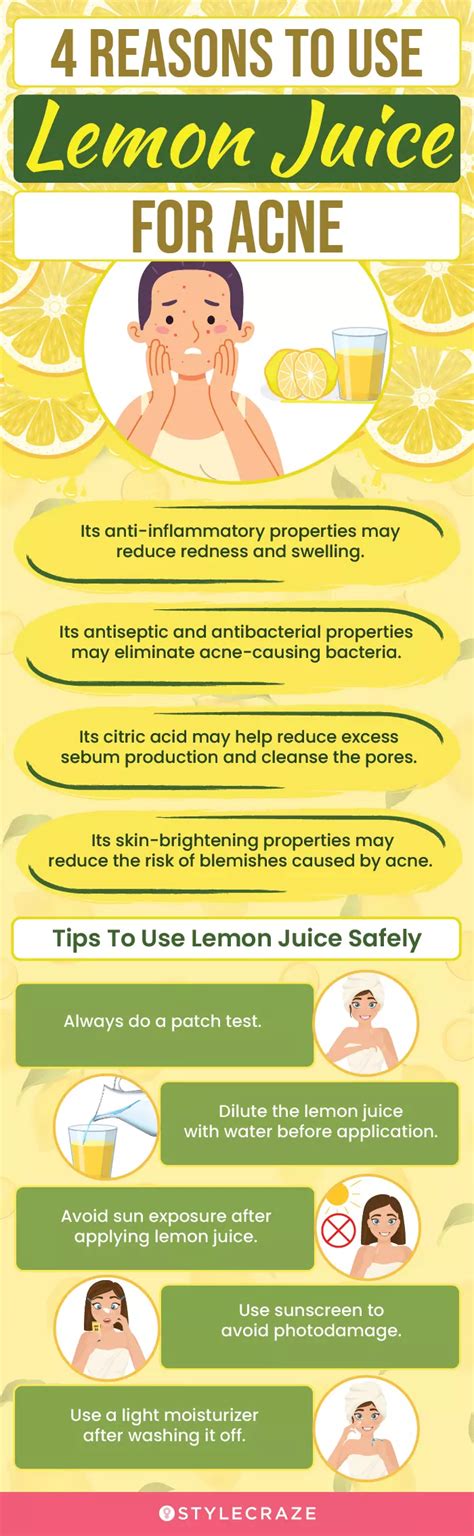 Is Lemon Juice Good For Acne And Acne Scars