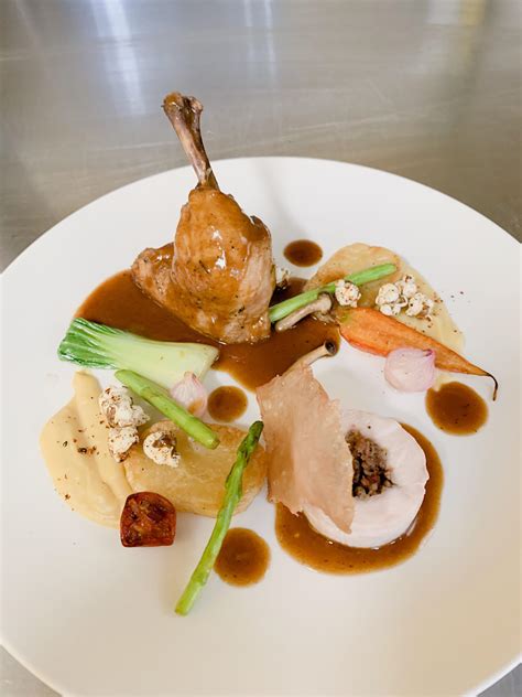 Food Plating Chicken