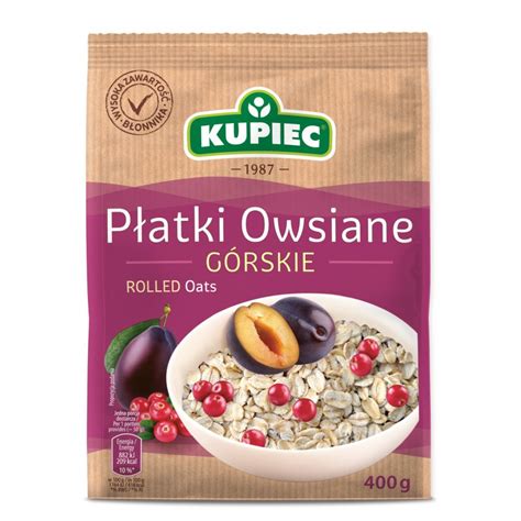 Płatki owsiane górskie 400g