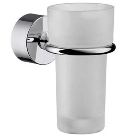 AXOR Uno Chrome Wall Mounted Toothbrush Tumbler Bathroom From TAPS UK