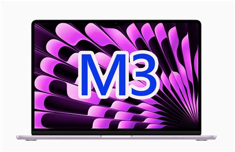 2024年初蘋果m3晶片macbook Air震撼登場