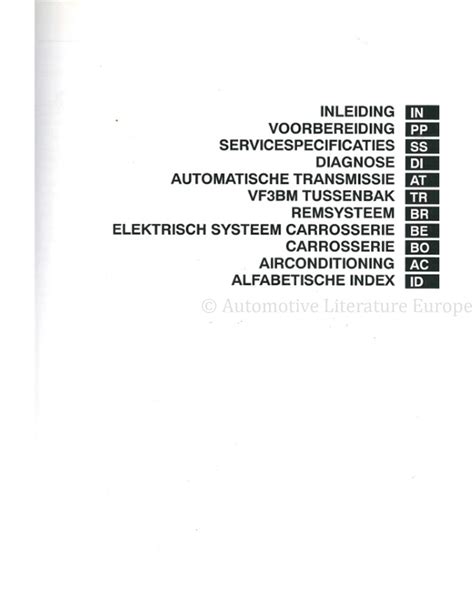 Toyota Land Cruiser Chassis Body Workshop Manual Dutch