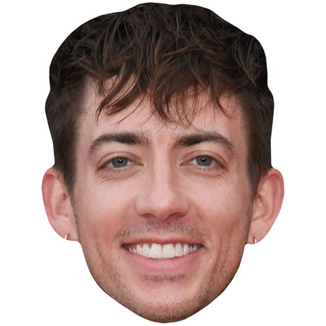 Kevin Mchale Stubble Maske Aus Karton Celebrity Cutouts