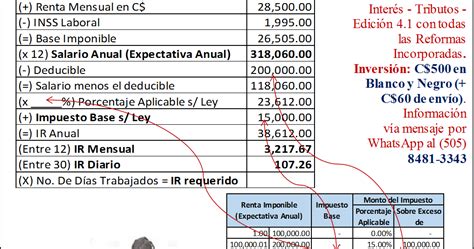 Consultas De Inter S Dgi C Lculo Del Ir Laboral Para Salarios Fijos