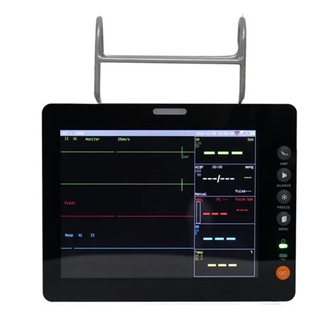 Multiparameter Patient Monitor Hospital Instrument Portable Vital Sign