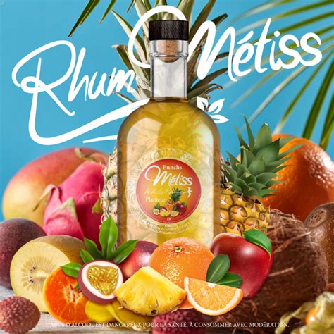 Punch Planteur Rhum Métiss Rhum Métiss