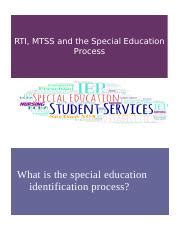 Spd Week Brochure Docx Rti Mtss And The Special Education