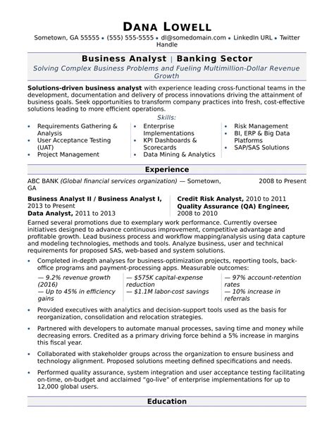 Entry Level Data Analyst Resume Examples For Your Needs