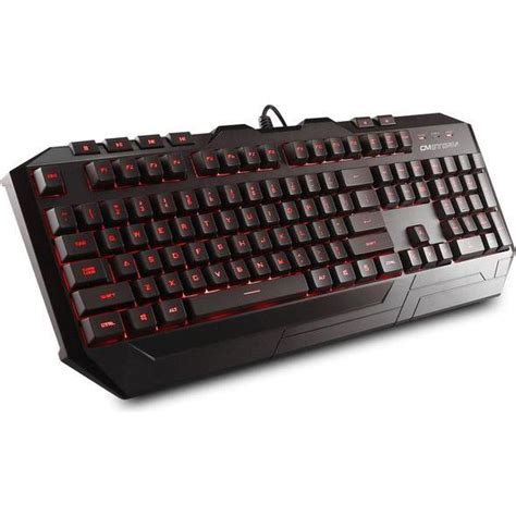 Cooler Master Teclado QWERTY Inglés US retroiluminado Devastator SGB