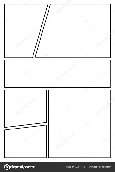 Comic Book Storyboard Template Pdf - PDF Template