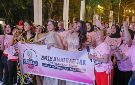 Perempuan Samarinda Serukan Dukung Ganjar Pranowo Presiden 2024