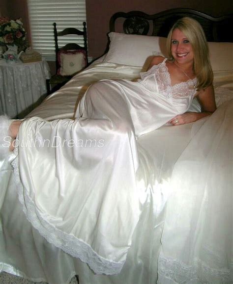 Seductive Nightie Night Gown Dress Womens Satin Dress Satin Dress Long